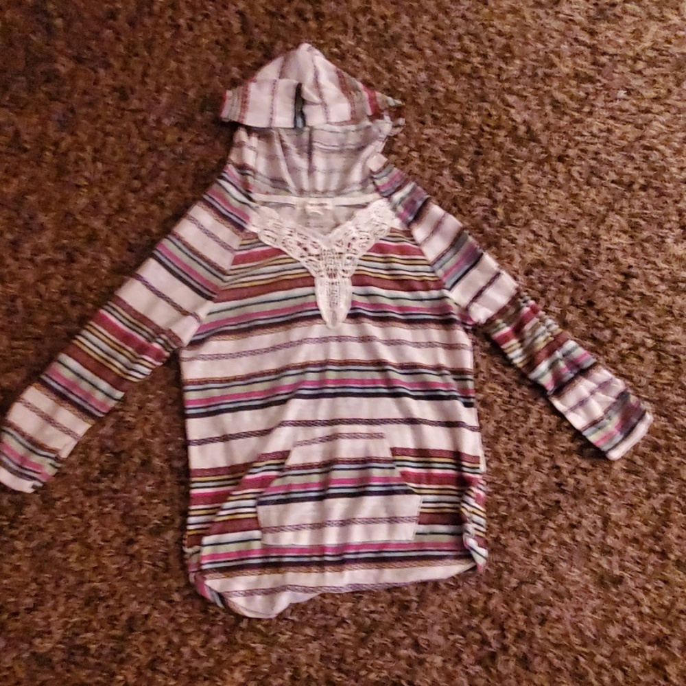 Dressy shirt with hood